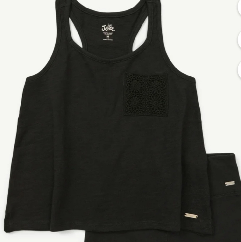 Justice Black 2-Piece Set